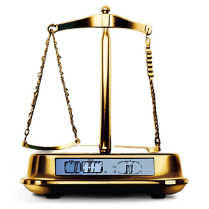 Gold Weighing Scales PNG epc29 PNG