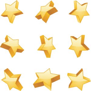 Stars Png, Download Png Image With Transparent Background, - Gold Star Vector, Png Download PNG image with transparent background