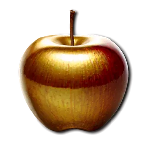 Golden Apple Png Crv67 PNG Image