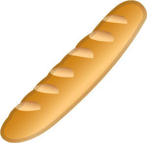 Baguette Bread Icon - French Baguette Baguette Cartoon Png, Transparent Png PNG image with transparent background