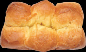Golden Baked Dinner Rolls PNG with transparent background