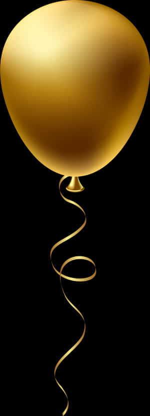 Gold Balloon Clipart Png PNG
