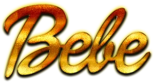 Golden Bebe Logo PNG Image