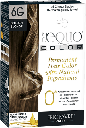Aequo Color 6g Golden Blonde Hair Color Box-5 - Aequo Color, HD Png Download PNG image with transparent background