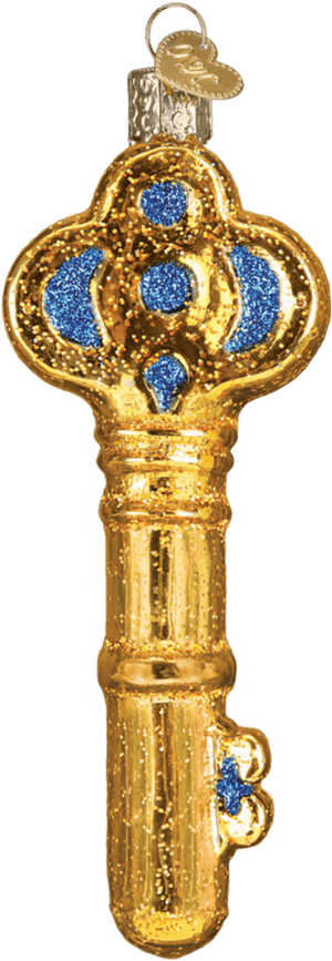 Christmas Key Ornament Png, Transparent Png PNG with transparent background