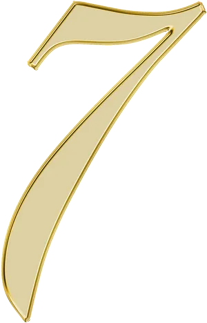 Golden Boomerang Design PNG Image