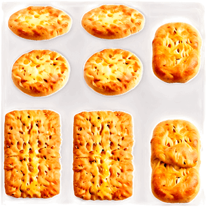 Golden Brown Biscuits PNG vop PNG