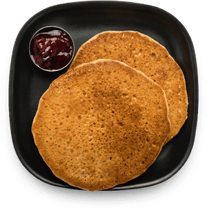 Almond Butter Pancakes - Pancake Top View Png, Transparent Png PNG image with transparent background