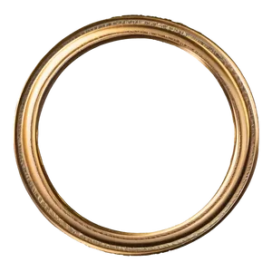 Golden Circle Frame Png 81 PNG Image