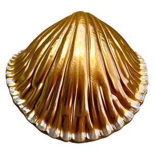 Golden Clam Shell Png Gur PNG Image