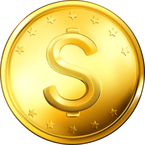 Gold Coin Png Clipart - Coin Png, Transparent Png PNG with transparent background