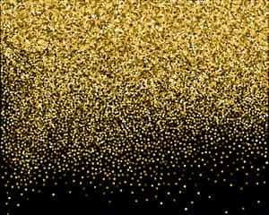 High Definition Confetti Png - Transparent Background Gold Glitter Png, Png Download PNG