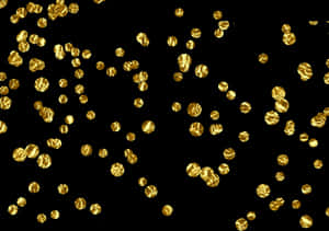 Transparent Confetti Gold Border , Png Download - Gold Confetti Png Transparent, Png Download PNG
