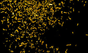 #confetti #gold #glitter 3#newyearcelebrations #newyear - Gold Sprinkles Png, Transparent Png PNG