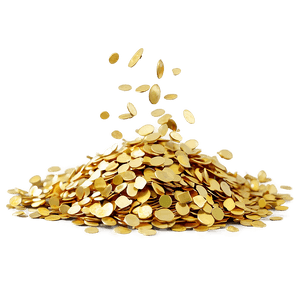 Golden Confetti PNG tmr28 PNG image with transparent background