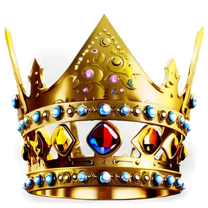 Golden Crown C PNG Image