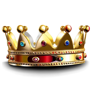 Golden Crown D PNG Image