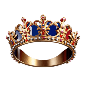 Golden Crown PNG 05232024 PNG with transparent background