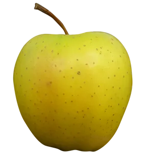 Golden Delicious Apple PNG Image