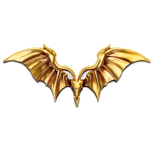 Golden Demon Wings Png 06262024 PNG Image