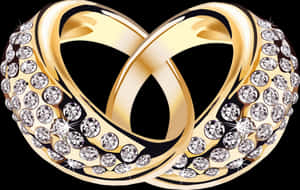 Couple Engagement Rings Png Clipart , Png Download - Gold Engagement Rings Png, Transparent Png PNG image with transparent background