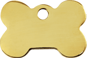 Red Dingo Brass Bone Pet Id Dog Tags Clipart , Png - Red Dingo, Transparent Png PNG