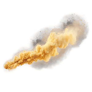 Golden Dust Cloud PNG htn PNG image with transparent background