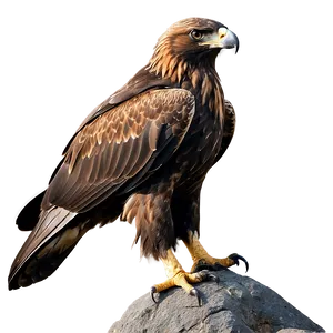 Golden Eagle Perched Png 44 PNG Image