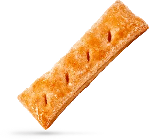 Golden Flaky Pastry Isolated PNG Image