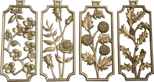 Floral Wall Art Png - Illustration, Transparent Png PNG with transparent background