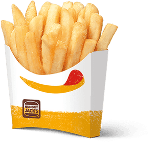 Golden Friesin Branded Container PNG with transparent background