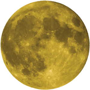 Moon Png Image - Yellow Full Moon Transparent, Png Download PNG image with transparent background