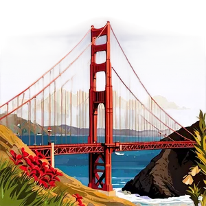 Golden Gate Bridge From Baker Beach Png 73 PNG Image