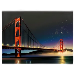 Golden Gate Bridge Iconic Landmark Png Ira53 PNG Image