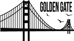 The Golden Gate Bridge, P, Display - Golden Gate Bridge Icon, HD Png Download PNG image with transparent background