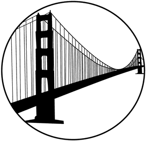 Golden Gate Bridge San Francisco Bay Clip Art - Golden Gate Bridge Sketch, HD Png Download PNG image with transparent background