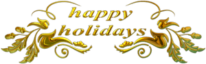 Happy Holidays Text - Happy Holidays Png, Transparent Png PNG image with transparent background