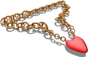 Gangsta Love Necklace Made Of Fool's Gold - Chain, HD Png Download PNG with transparent background