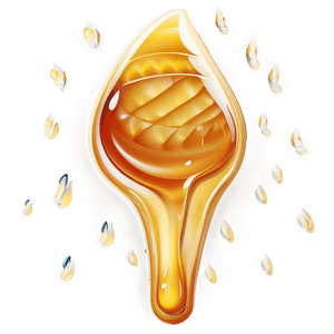 Golden Honey Drizzle PNG 05242024 PNG image with transparent background