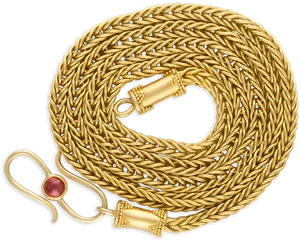 Golden Lasso Clipart PNG Image