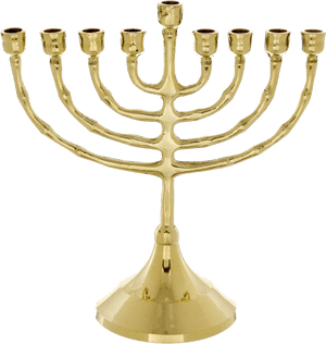 Hanukkah Png Transparent Image - Classic Jewish Menorah, Png Download PNG image with transparent background