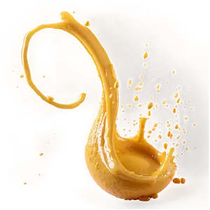 Golden Milk Splash Png 46 PNG Image