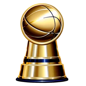 Golden Nba Finals Trophy Png 06212024 PNG Image