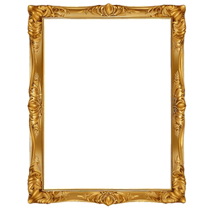 Golden Photo Frame PNG   63 PNG image with transparent background