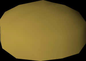 Golden Potatoon Black Background PNG with transparent background