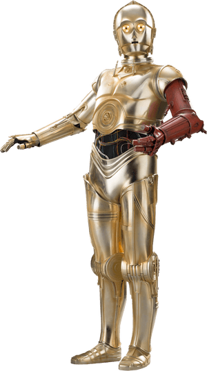 Redarmc 3po Fathead2 - C3po Png, Transparent Png PNG