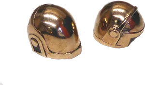 Golden Punk Studs PNG Image