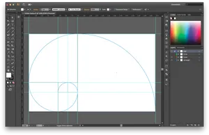 Golden Ratio Design Software Screenshot PNG Image