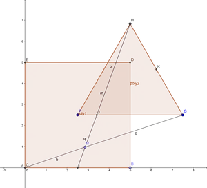 Golden Ratio Geometric Construction PNG Image