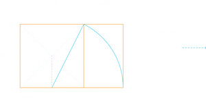 Golden Ratio Illustration PNG Image